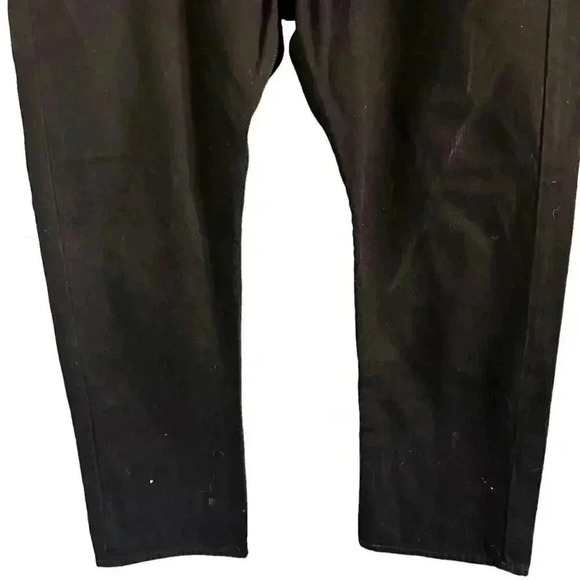 Levi's 501 xx Jeans Men's 42x32 Black 100% Cotton Denim Button Fly - Picture 6 of 16